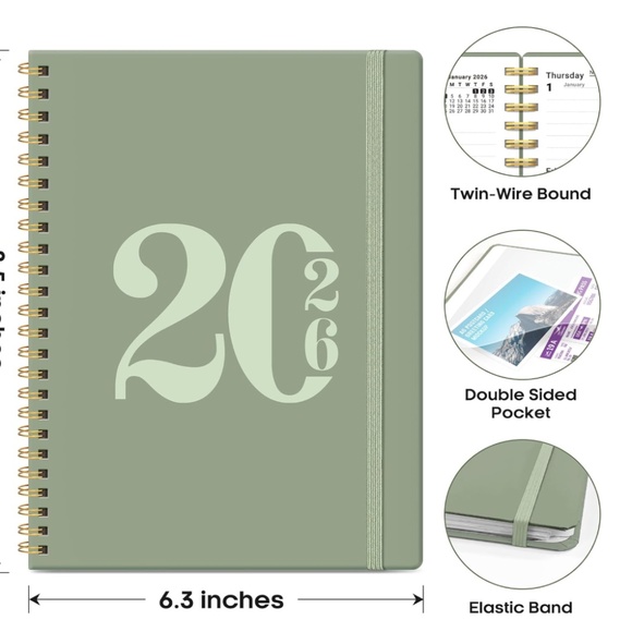 2026 Planner Monthly Planner - Picture 4 of 5